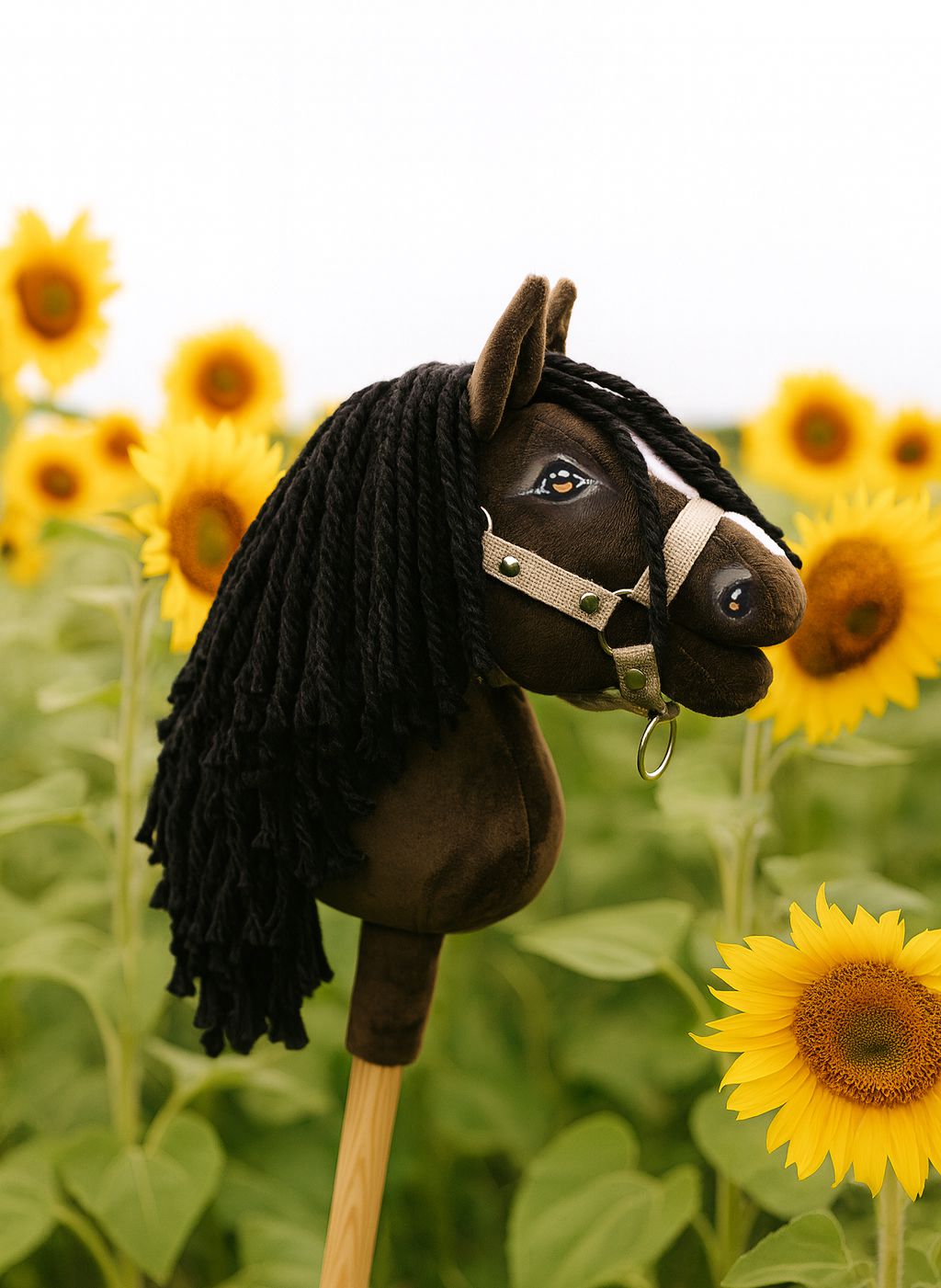 Horse on a stick Super Hobby Horse Premium dark bay horse A5