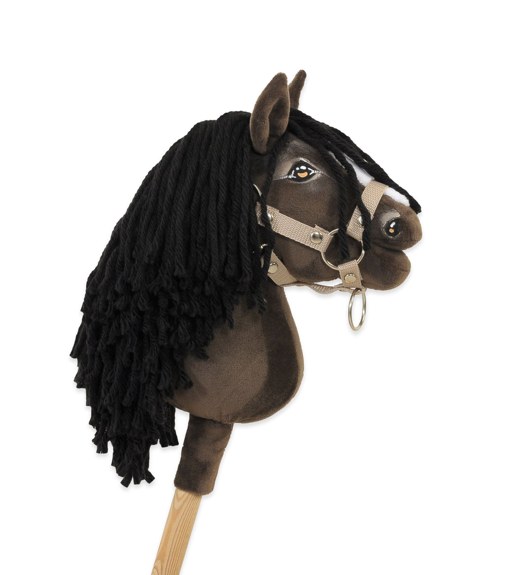 Horse on a stick Super Hobby Horse Premium dark bay horse A5