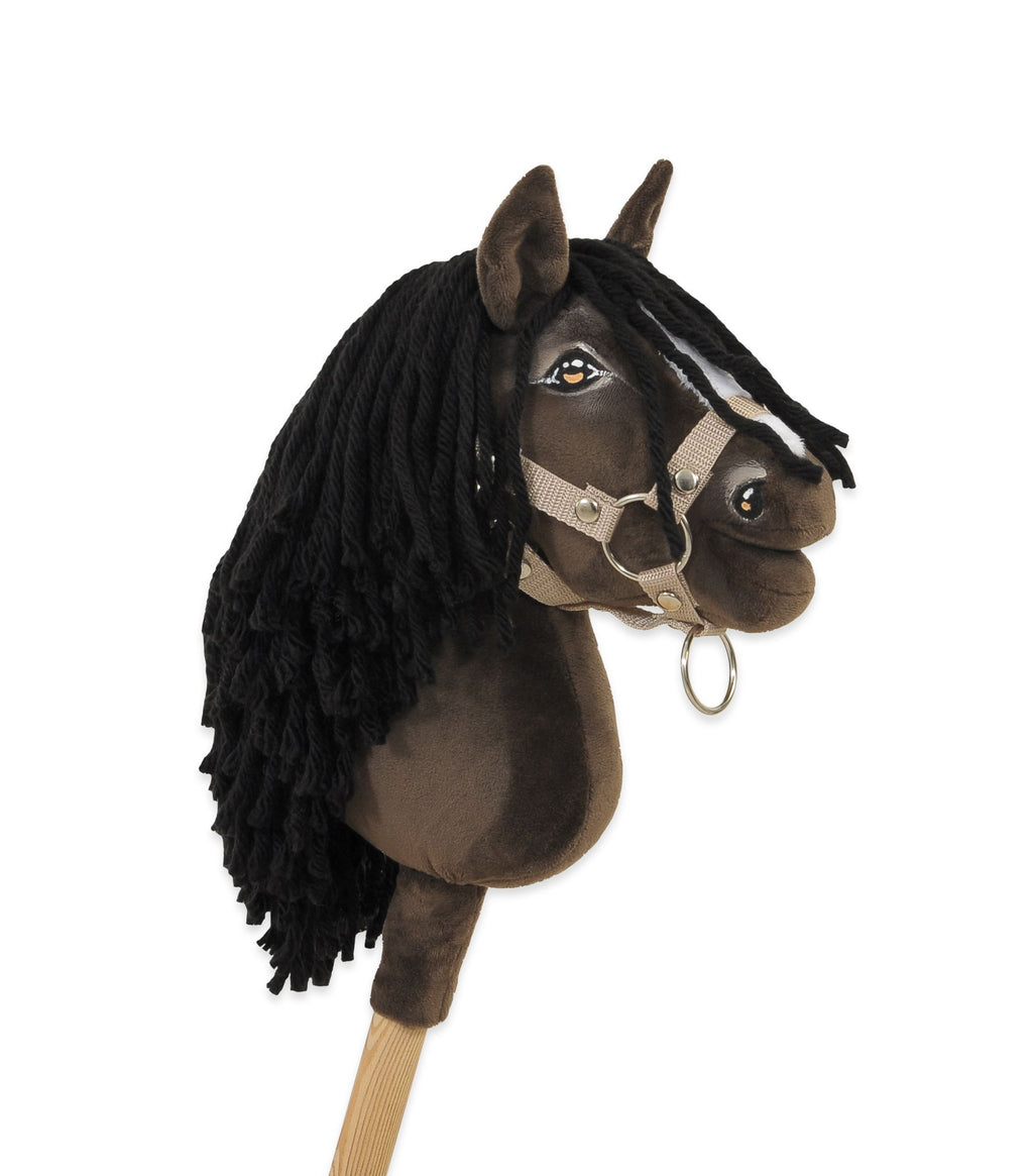 Horse on a stick Super Hobby Horse Premium dark bay horse A5