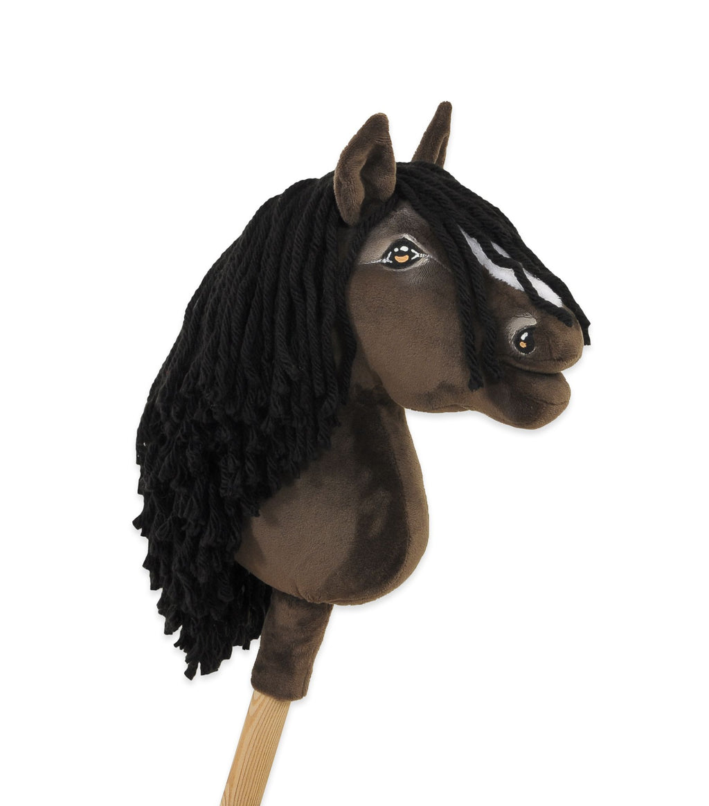 Horse on a stick Super Hobby Horse Premium dark bay horse A5