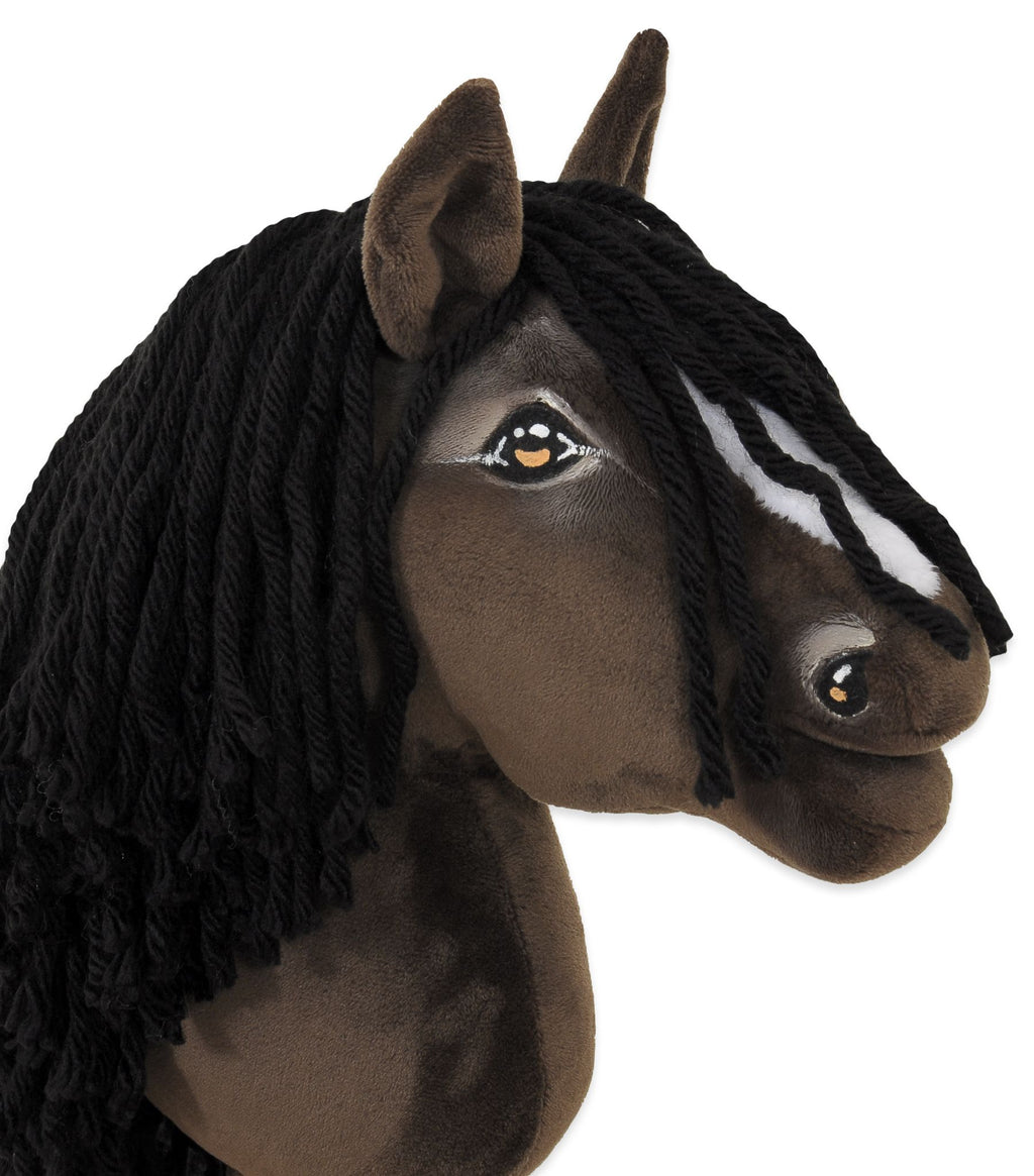 Horse on a stick Super Hobby Horse Premium dark bay horse A5