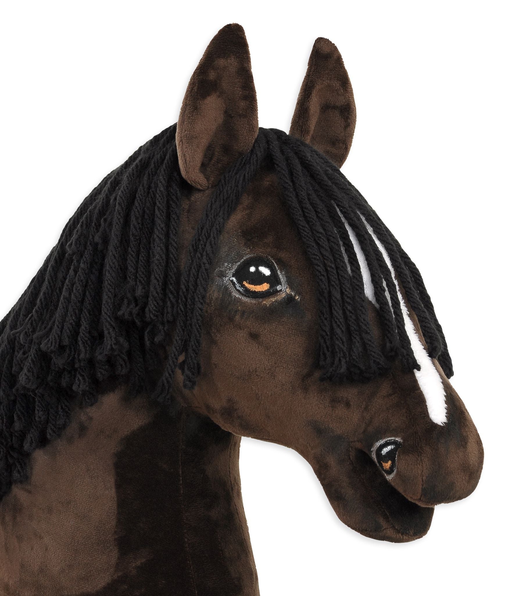 Horse on a stick Super Hobby Horse Premium - dark bay horse A3