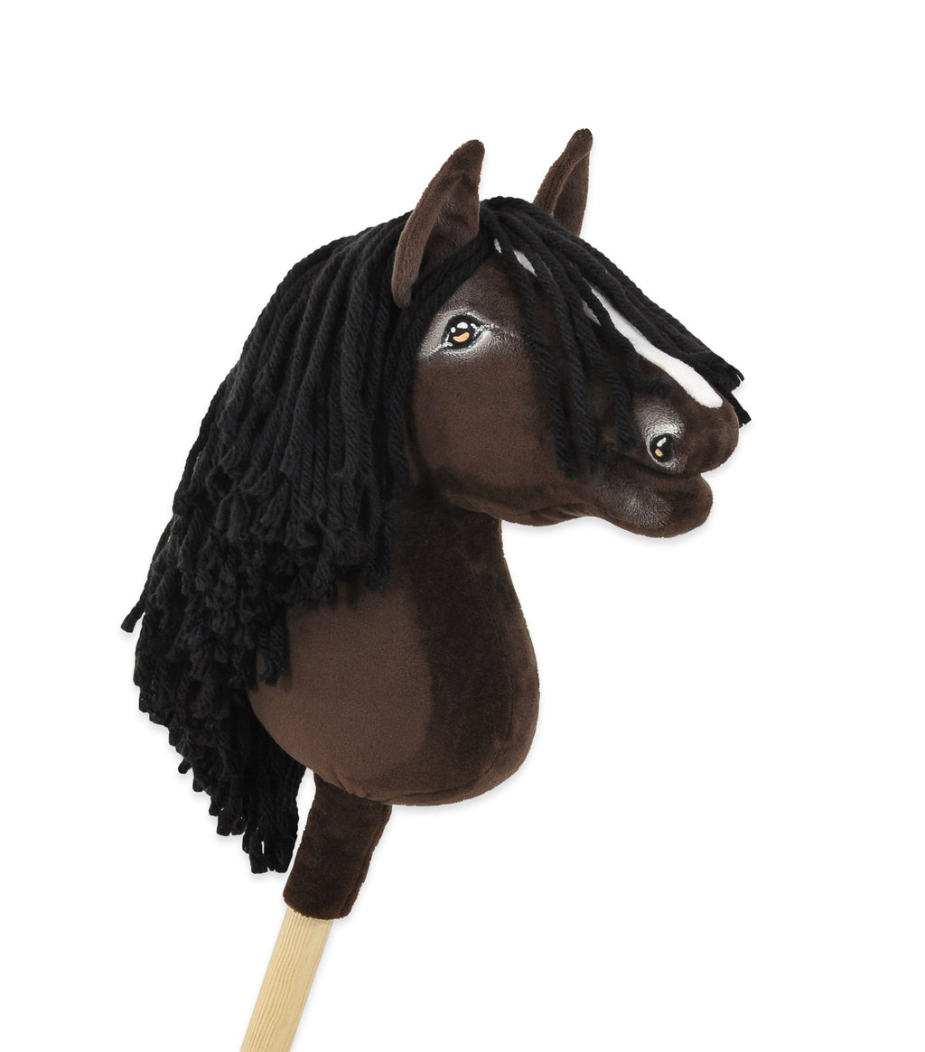 Horse on a stick Super Hobby Horse Premium - dark bay horse A4