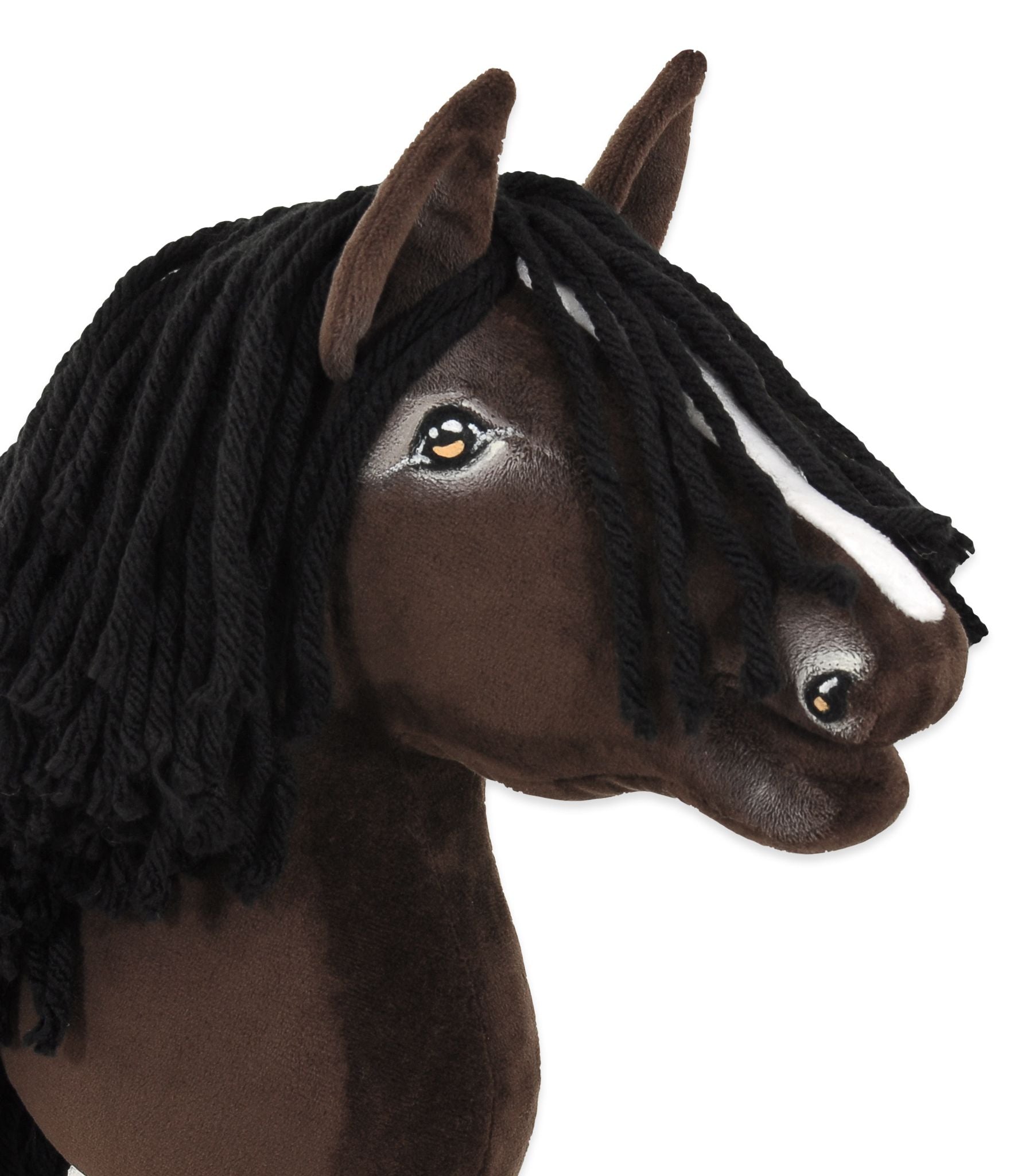 Horse on a stick Super Hobby Horse Premium - dark bay horse A4