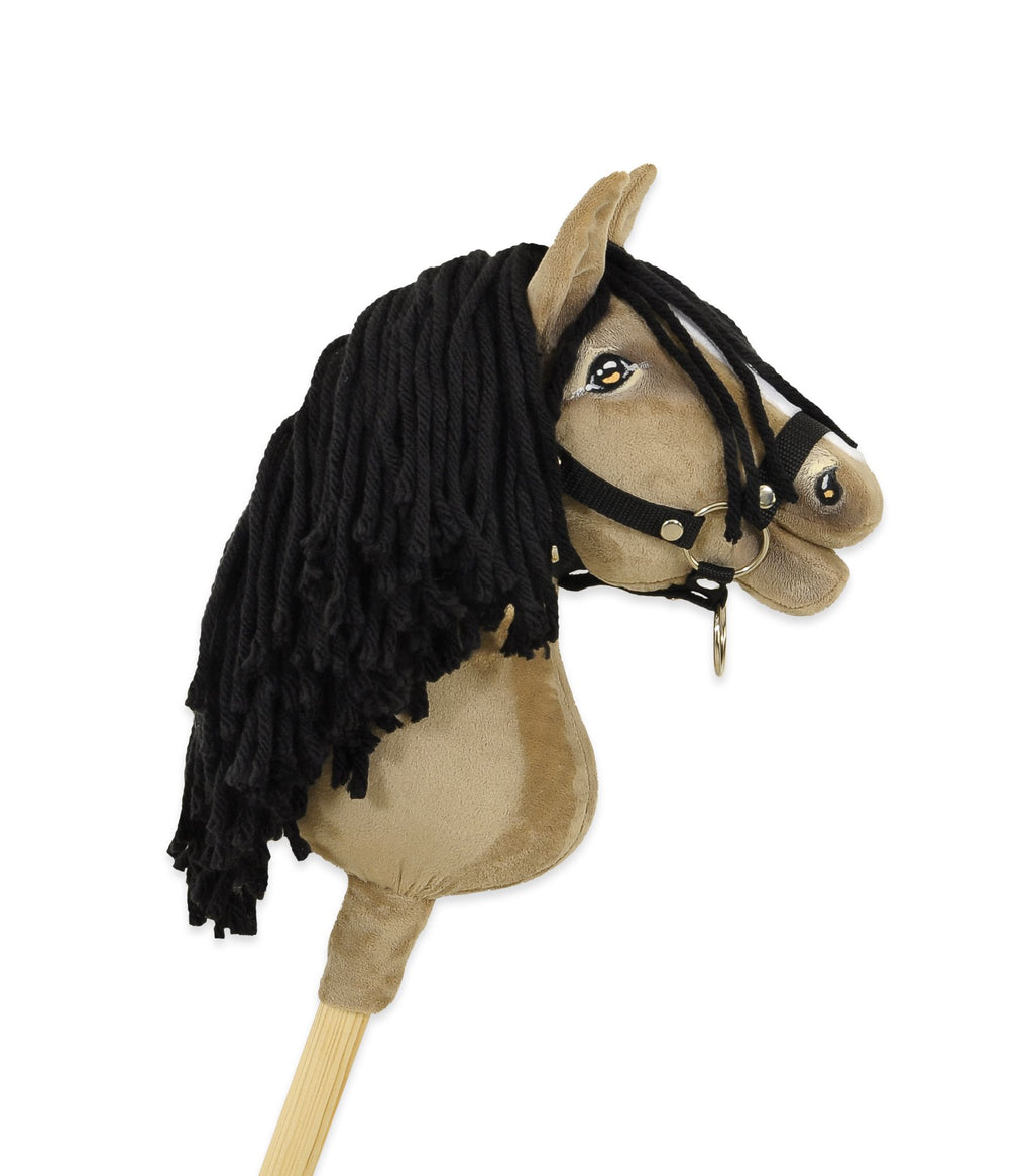 Horse on a stick Super Hobby Horse Premium - dun horse A4