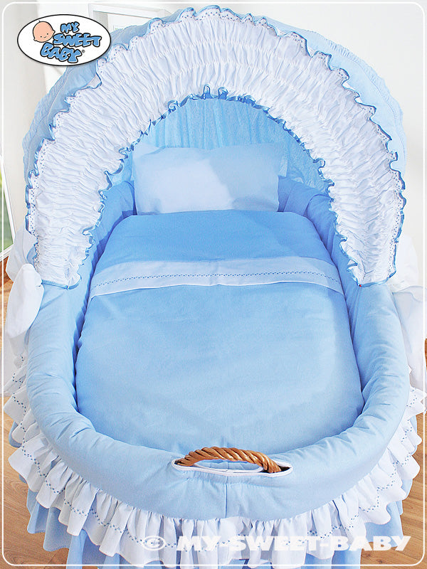 Cover set 4 pcs for Moses Basket/Wicker crib no. 58962-109 or 78962-109