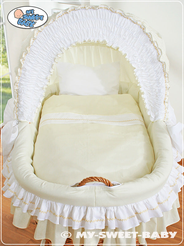 Cover set 4 pcs for Moses Masket/Wicker crib no. 58962-135 or 78962-135