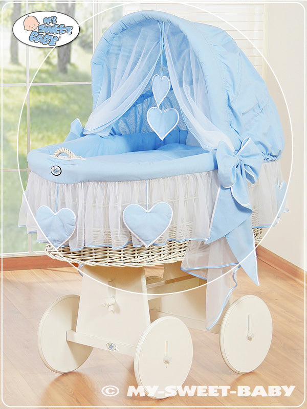 Cover set 4 pcs for Moses Basket/Wicker crib no. 58962-134 or 78962-134
