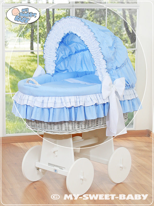 Cover set 4 pcs for Moses Basket/Wicker crib no. 58962-109 or 78962-109
