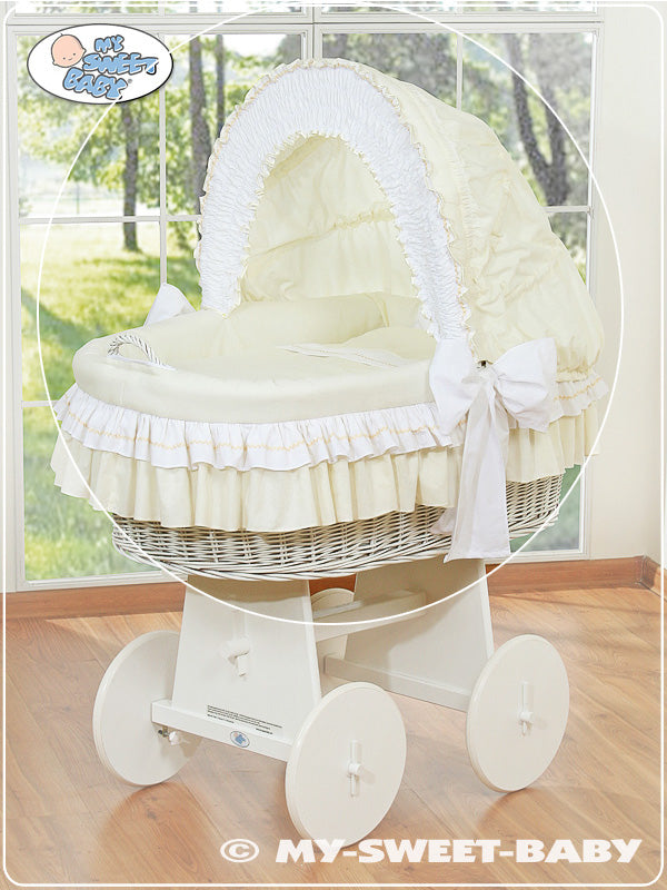 Cover set 4 pcs for Moses Masket/Wicker crib no. 58962-135 or 78962-135
