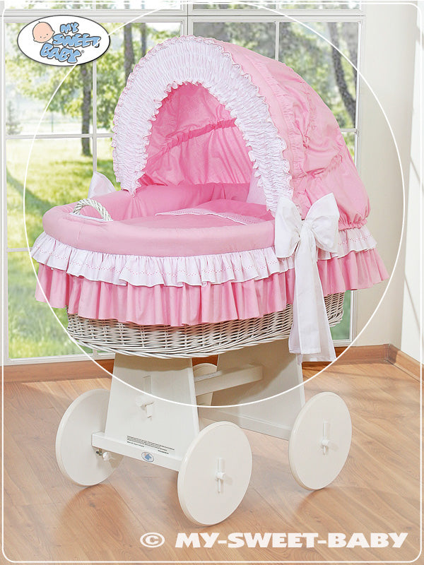 Cover set 4 pcs for Moses Basket/Wicker crib no. 58962-119 or 78962-119