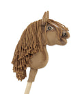Horse on a stick Super Hobby Horse Premium  light chestnut horse A5