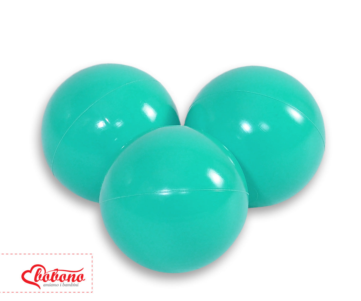 Plastic balls for the dry pool 50pcs - turquoise
