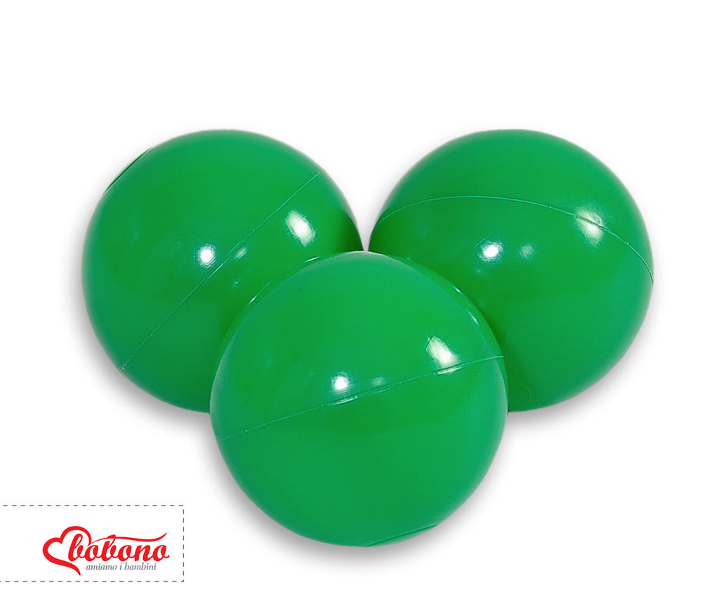 Plastic balls for the dry pool 50pcs - green