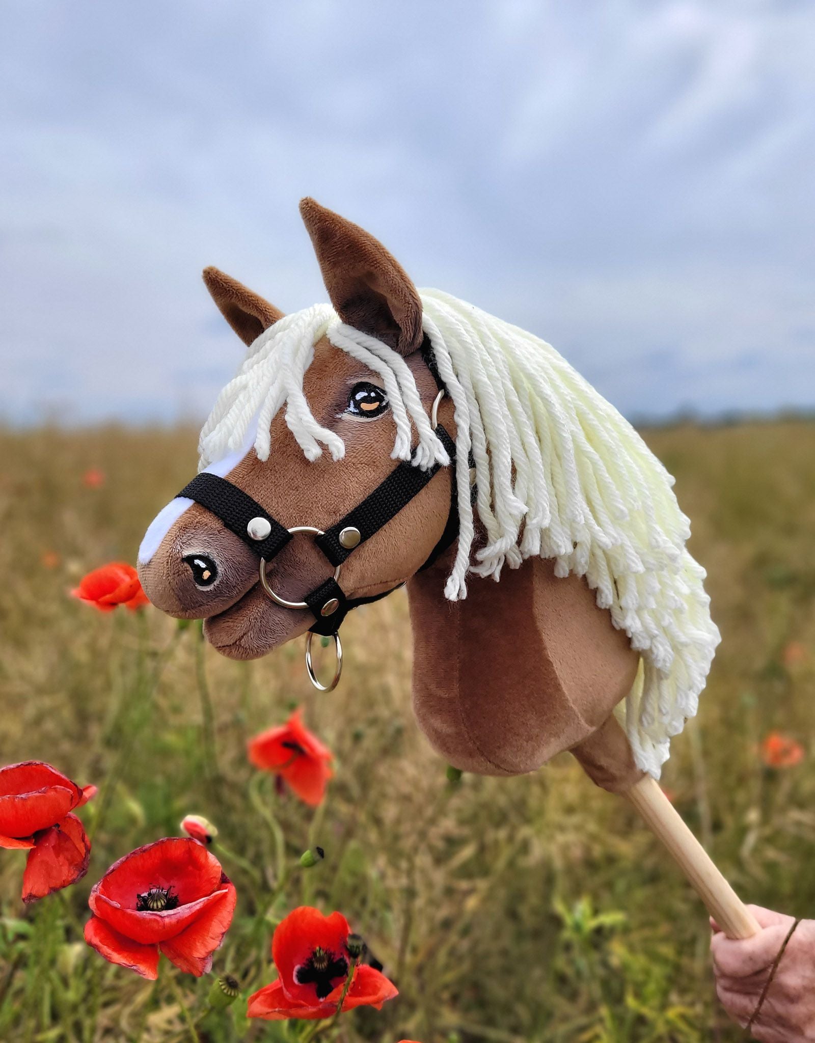 Horse on a stick Super Hobby Horse Premium - haflinger A4