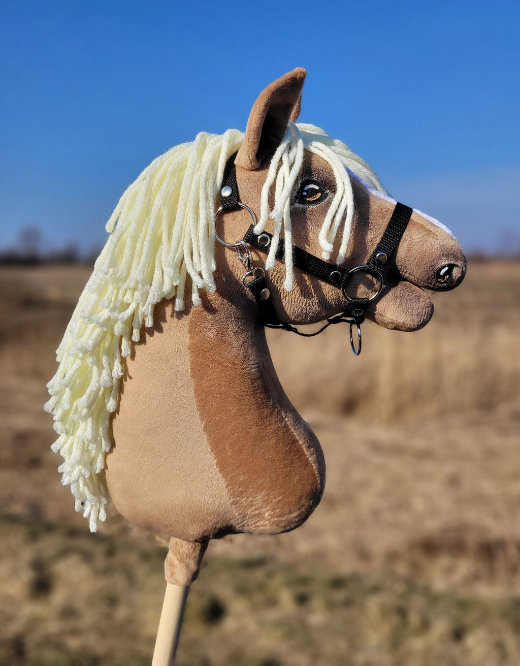 Horse on a stick Super Hobby Horse Premium - haflinger horse A3