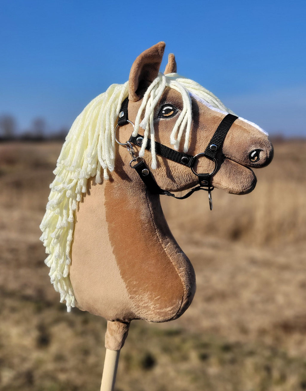 Horse on a stick Super Hobby Horse Premium - haflinger horse A3