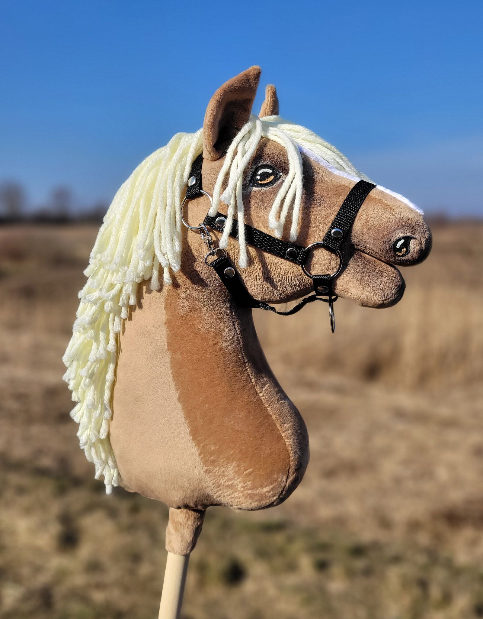 Horse on a stick Super Hobby Horse Premium - haflinger horse A3