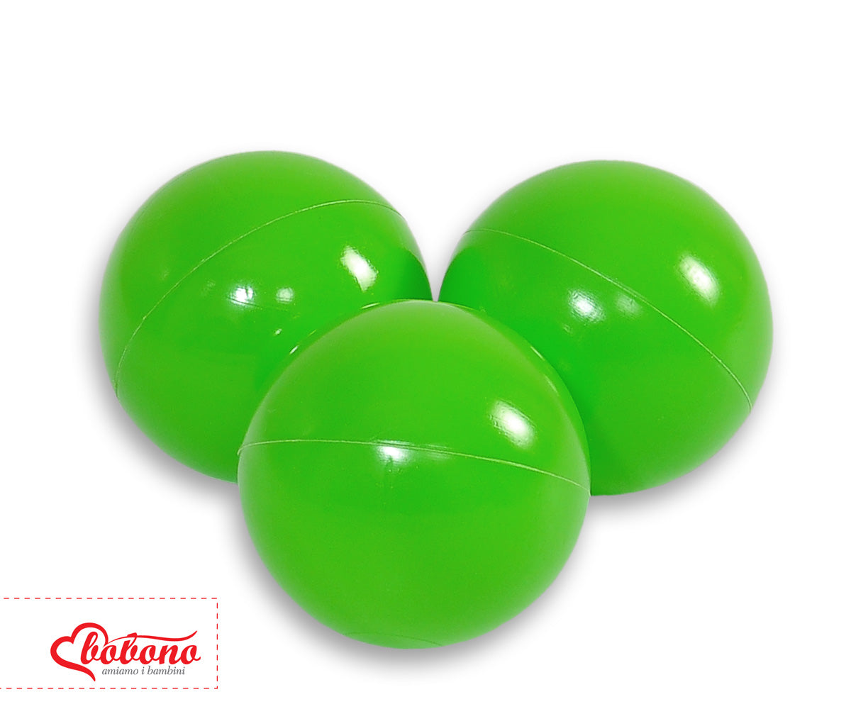 Plastic balls for the dry pool 50pcs - pistachio