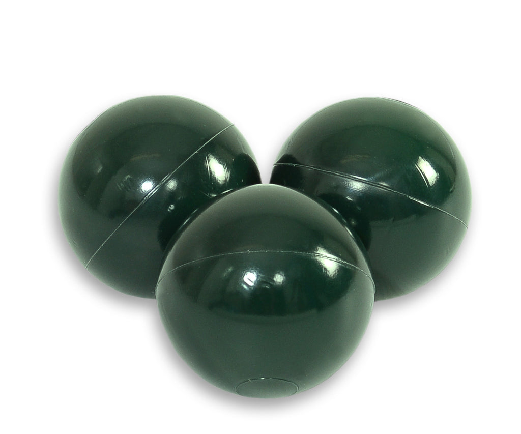 Plastic balls for the dry pool 50pcs - bottle green