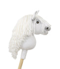 Horse on a stick Super Hobby Horse Premium - white A5