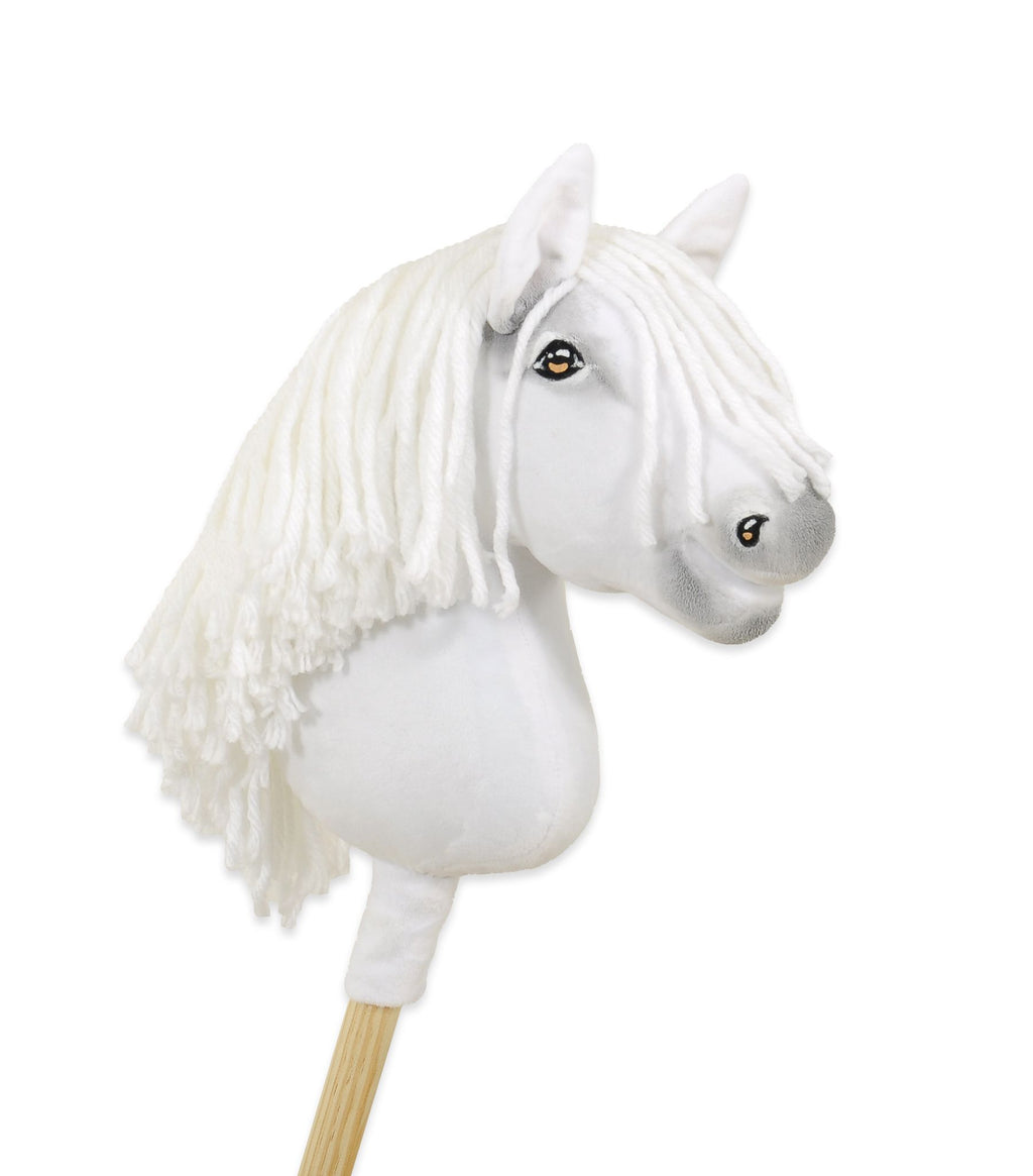 Horse on a stick Super Hobby Horse Premium - white A4