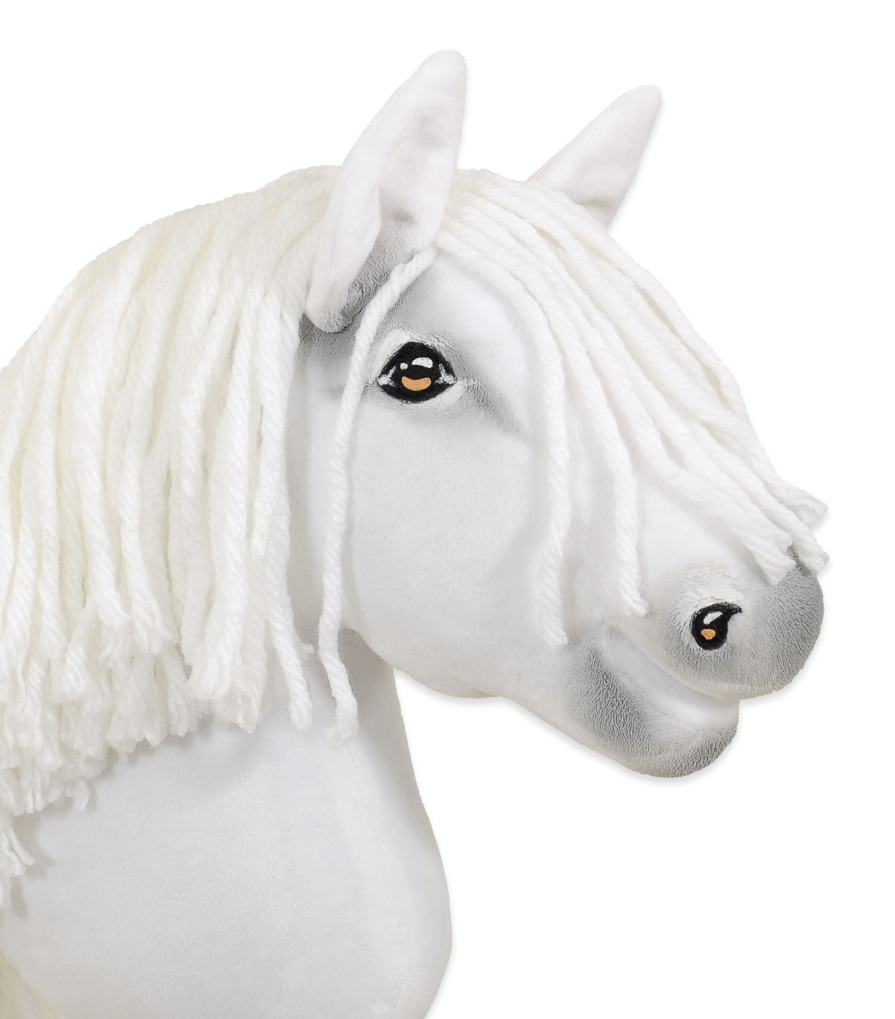 Horse on a stick Super Hobby Horse Premium - white A4