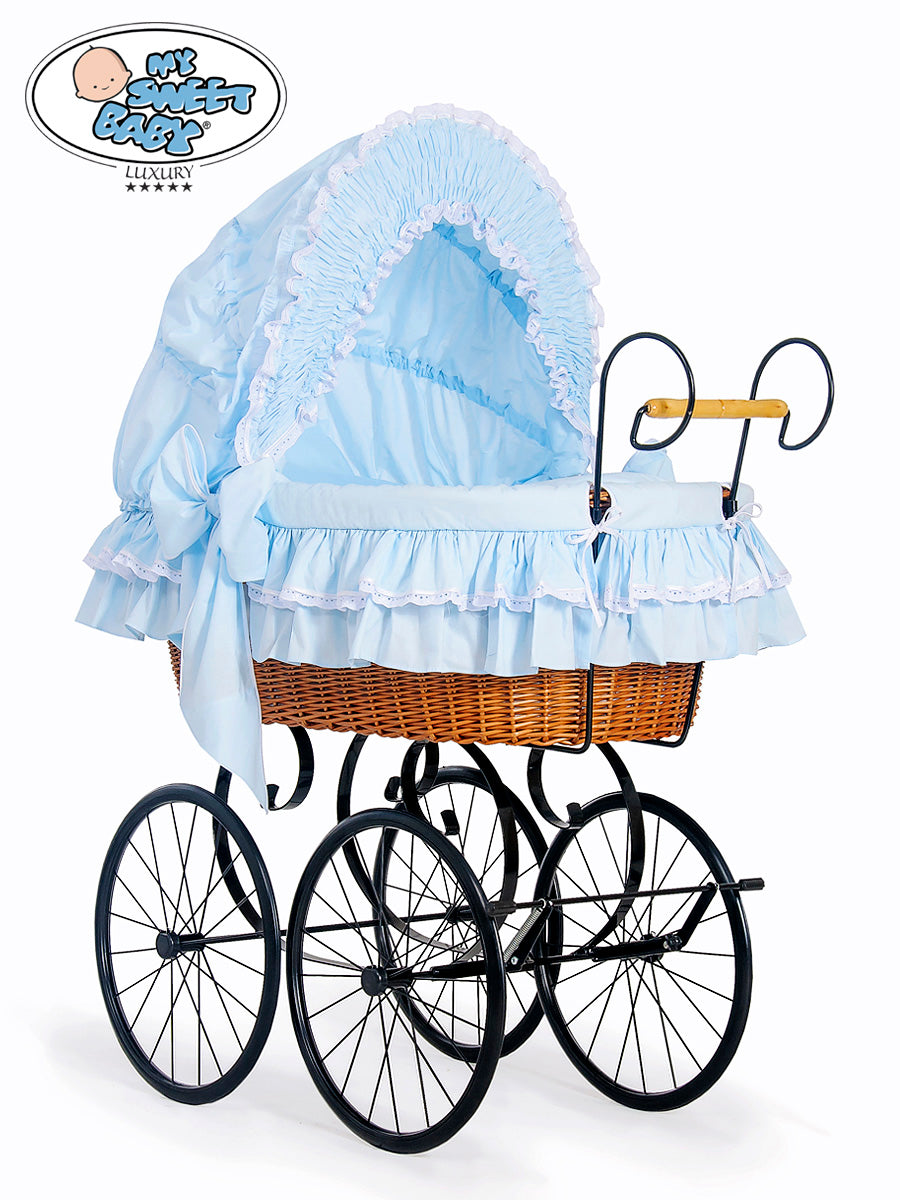 Cover set 4 pcs for Moses Masket/Wicker crib Victoria no. 2100-172 or 72100-172