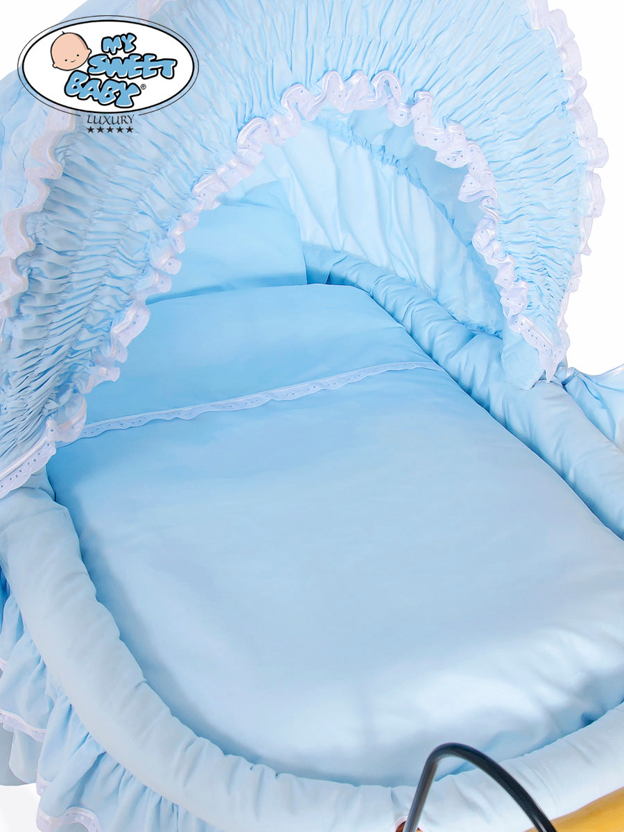 Cover set 4 pcs for Moses Masket/Wicker crib Victoria no. 2100-172 or 72100-172