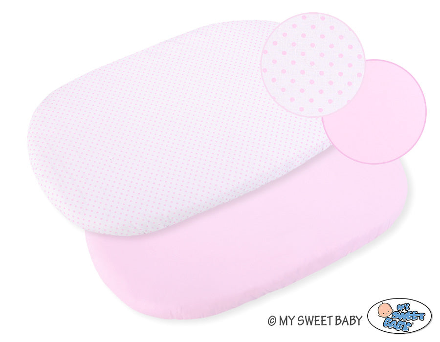 Sheet made of cotton for wicker crib- 2pcs