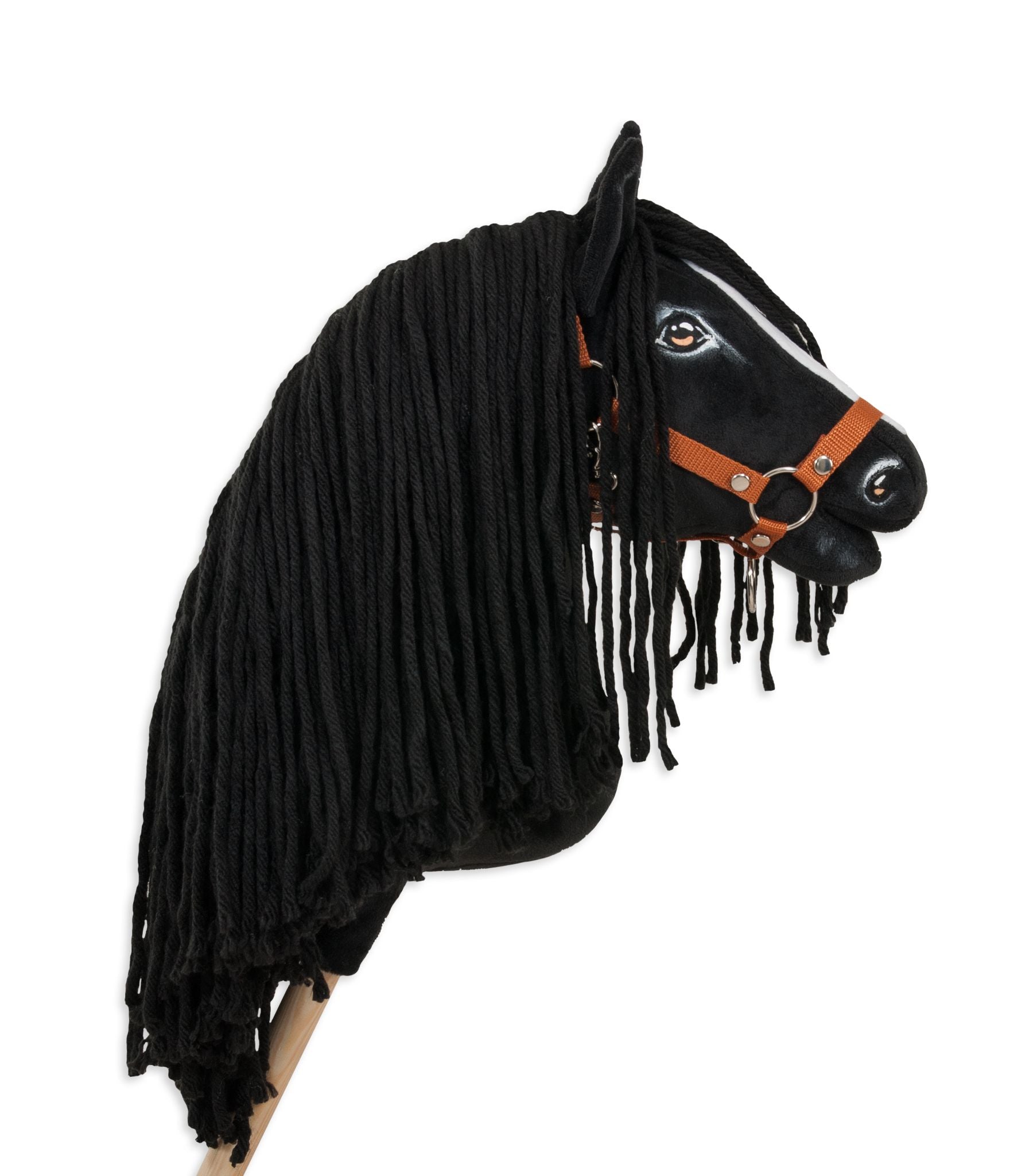 Horse on a stick Super Hobby Horse Premium - friesian horse frieze II A3