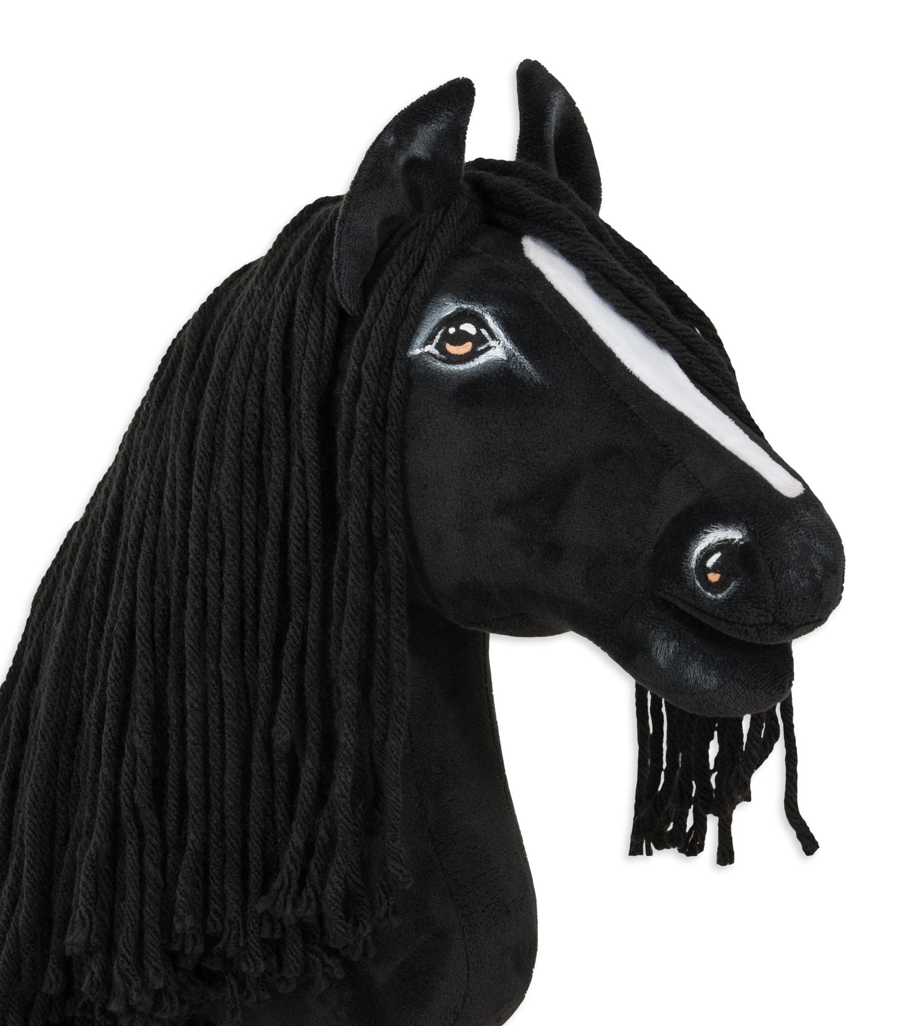 Horse on a stick Super Hobby Horse Premium - friesian horse frieze II A3