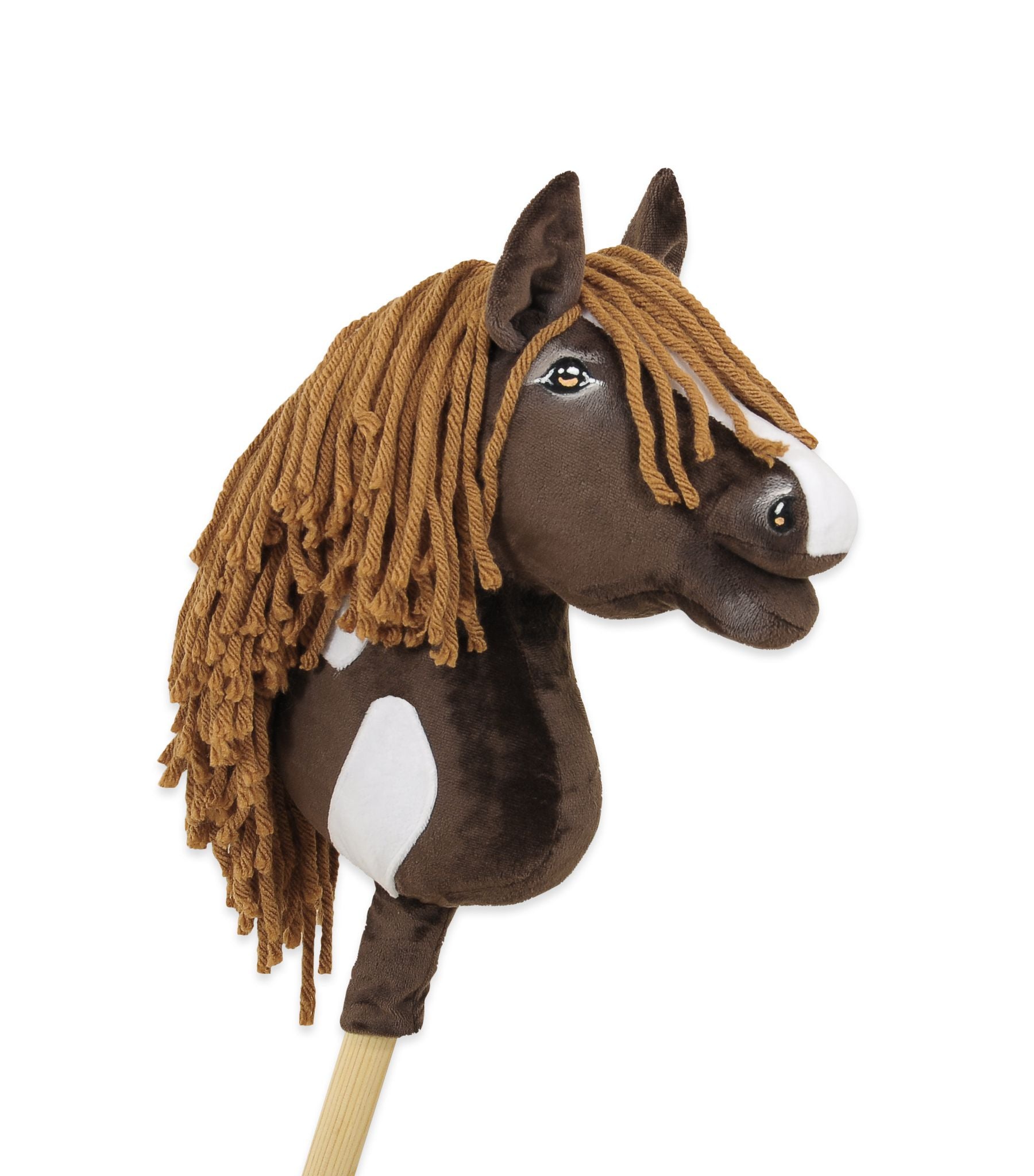 Horse on a stick Super Hobby Horse Premium - western dark bay horse A4