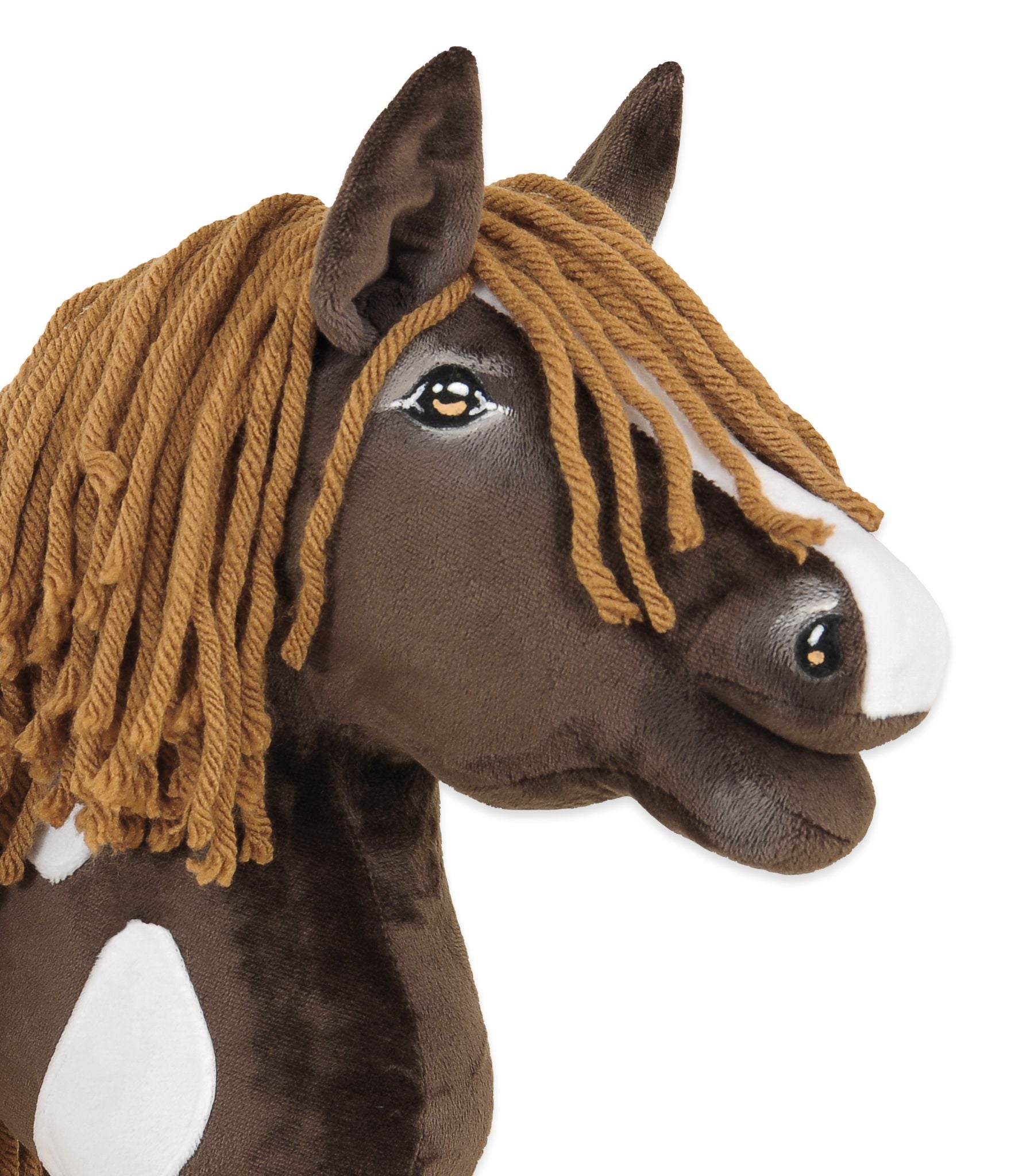 Horse on a stick Super Hobby Horse Premium - western dark bay horse A4