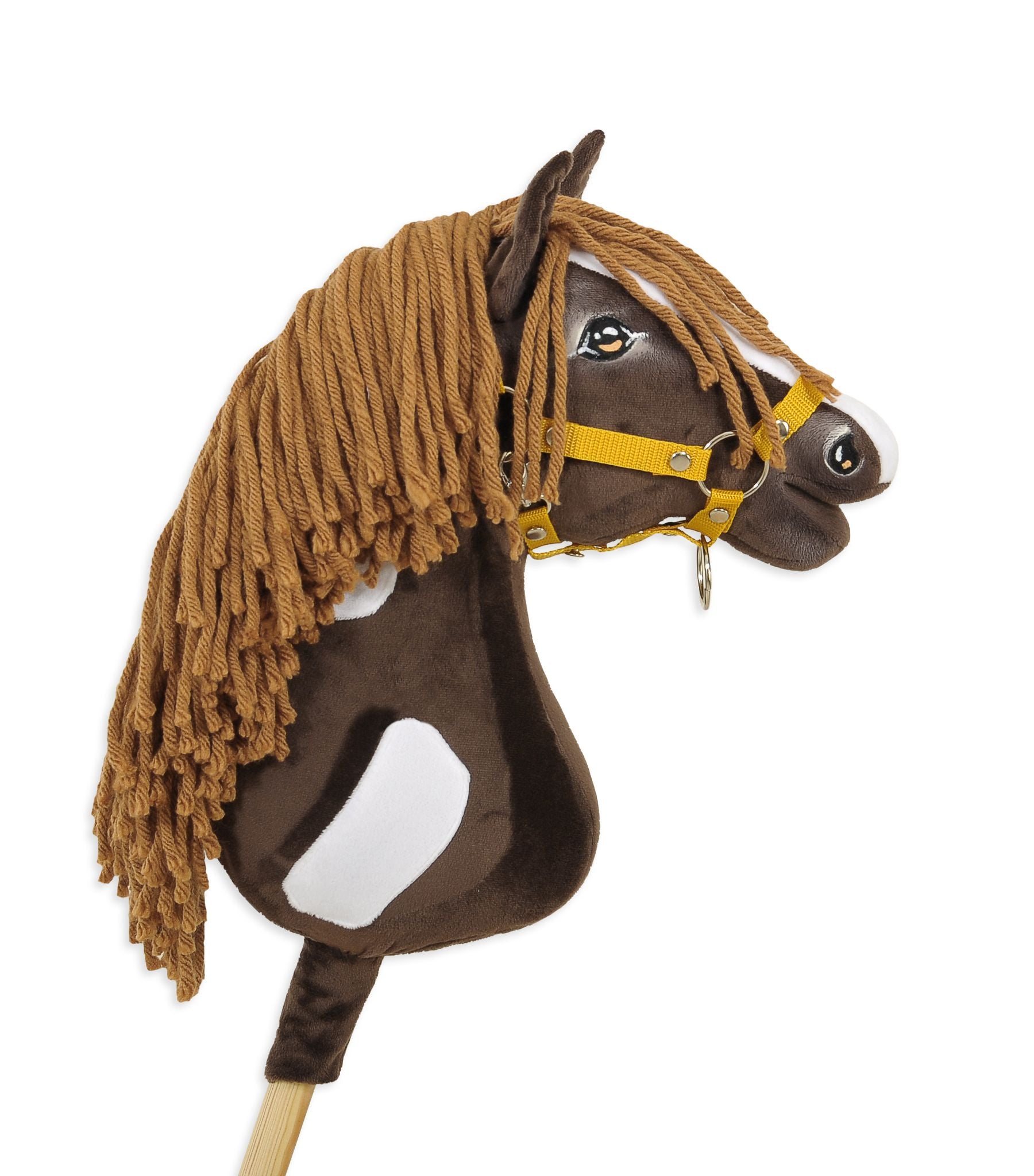 Horse on a stick Super Hobby Horse Premium - western dark bay horse A3