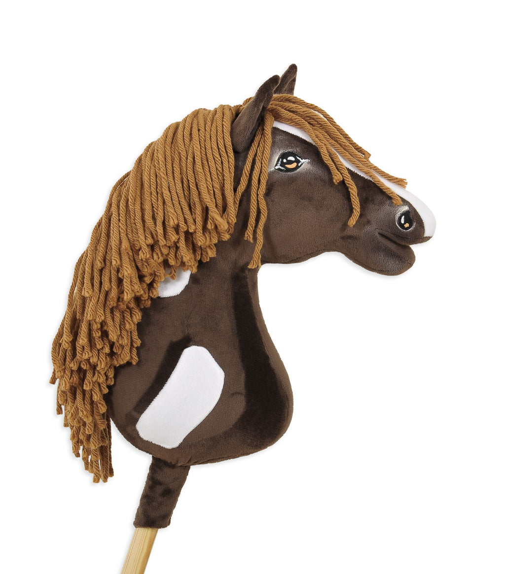 Horse on a stick Super Hobby Horse Premium - western dark bay horse A3