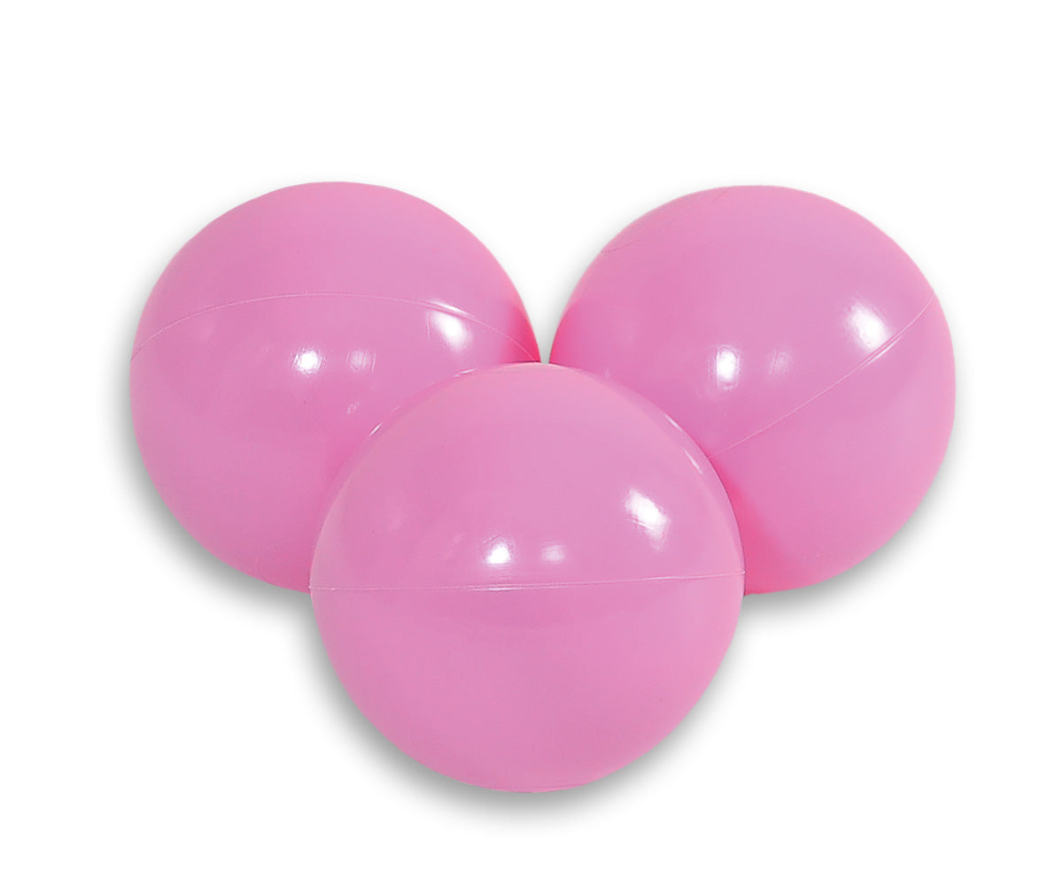 Plastic balls for the dry pool 50pcs - pink