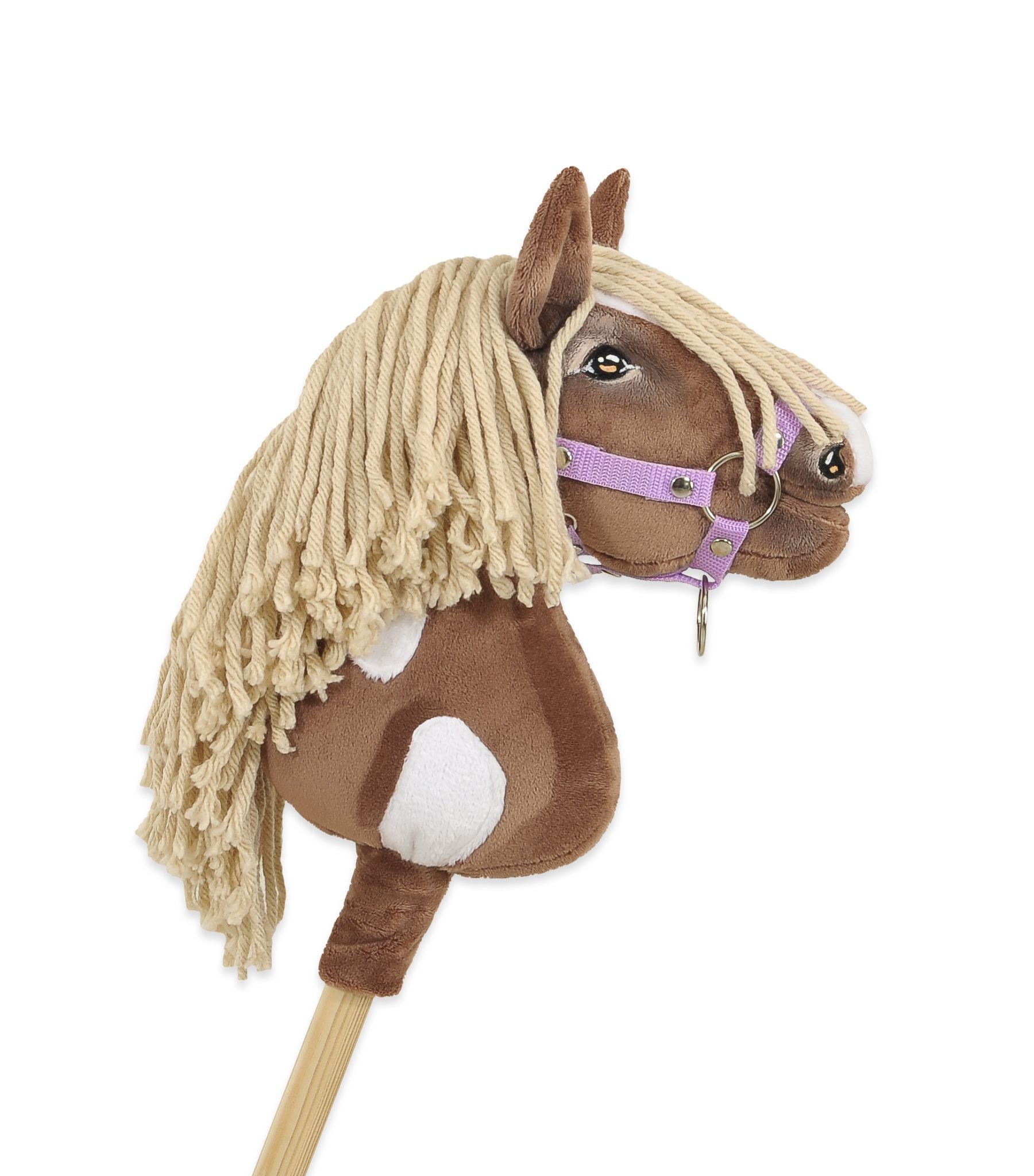 Horse on a stick Super Hobby Horse Premium - western III bay horse A4