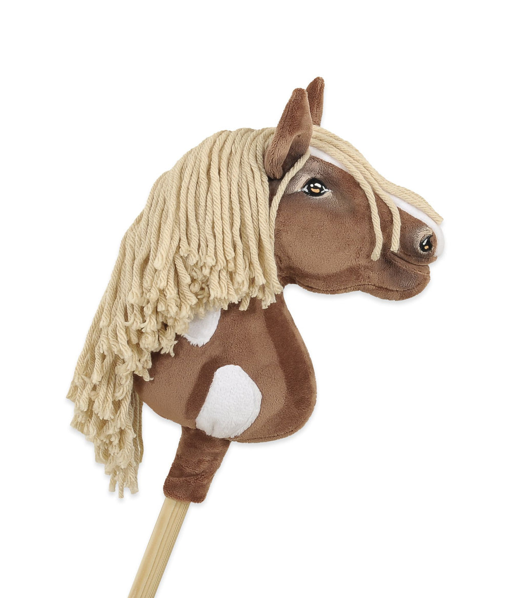 Horse on a stick Super Hobby Horse Premium - western III bay horse A4