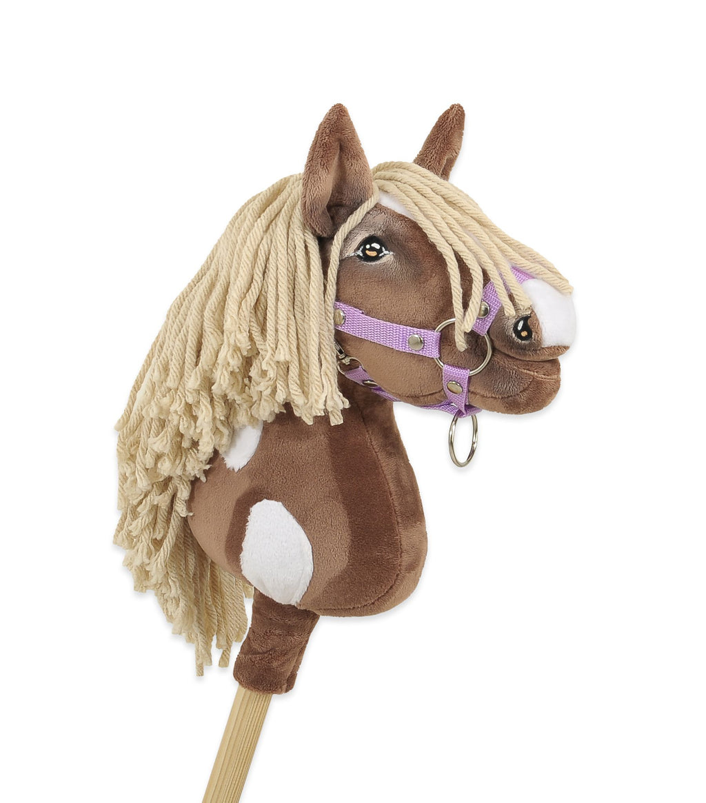 Horse on a stick Super Hobby Horse Premium - western III bay horse A4
