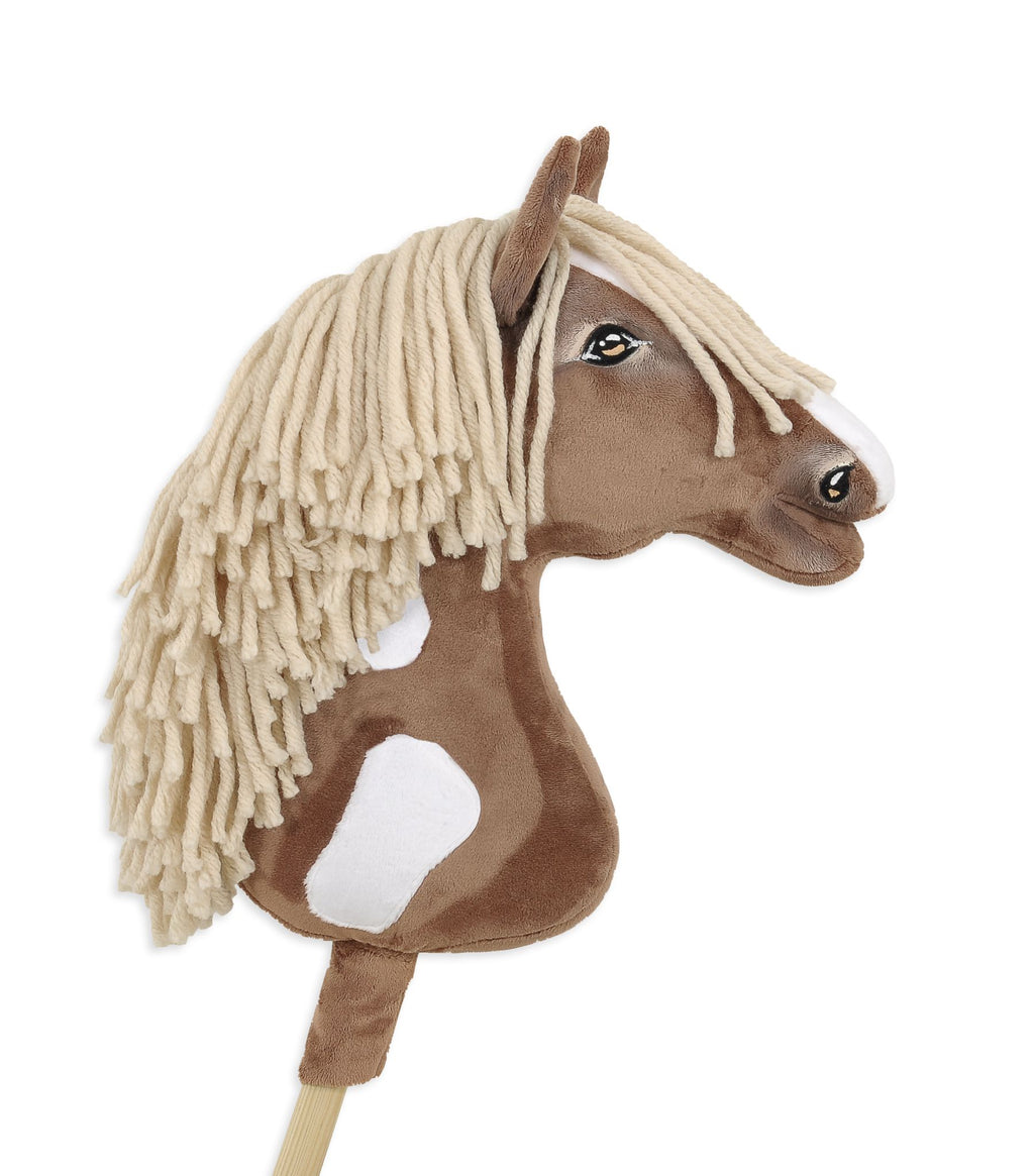 Horse on a stick Super Hobby Horse Premium - western III bay horse A3