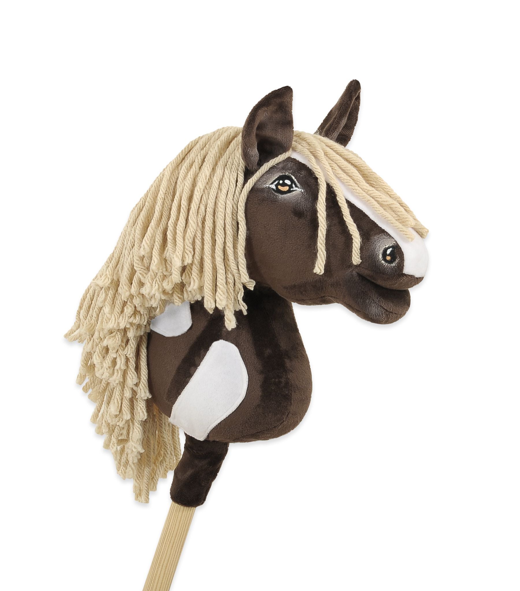 Horse on a stick Super Hobby Horse Premium - western IV dark bay horse A4