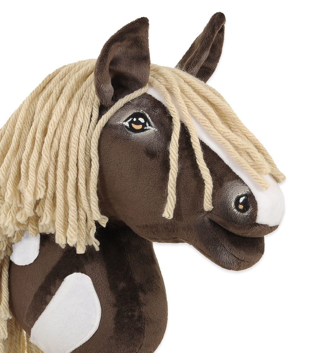 Horse on a stick Super Hobby Horse Premium - western IV dark bay horse A4