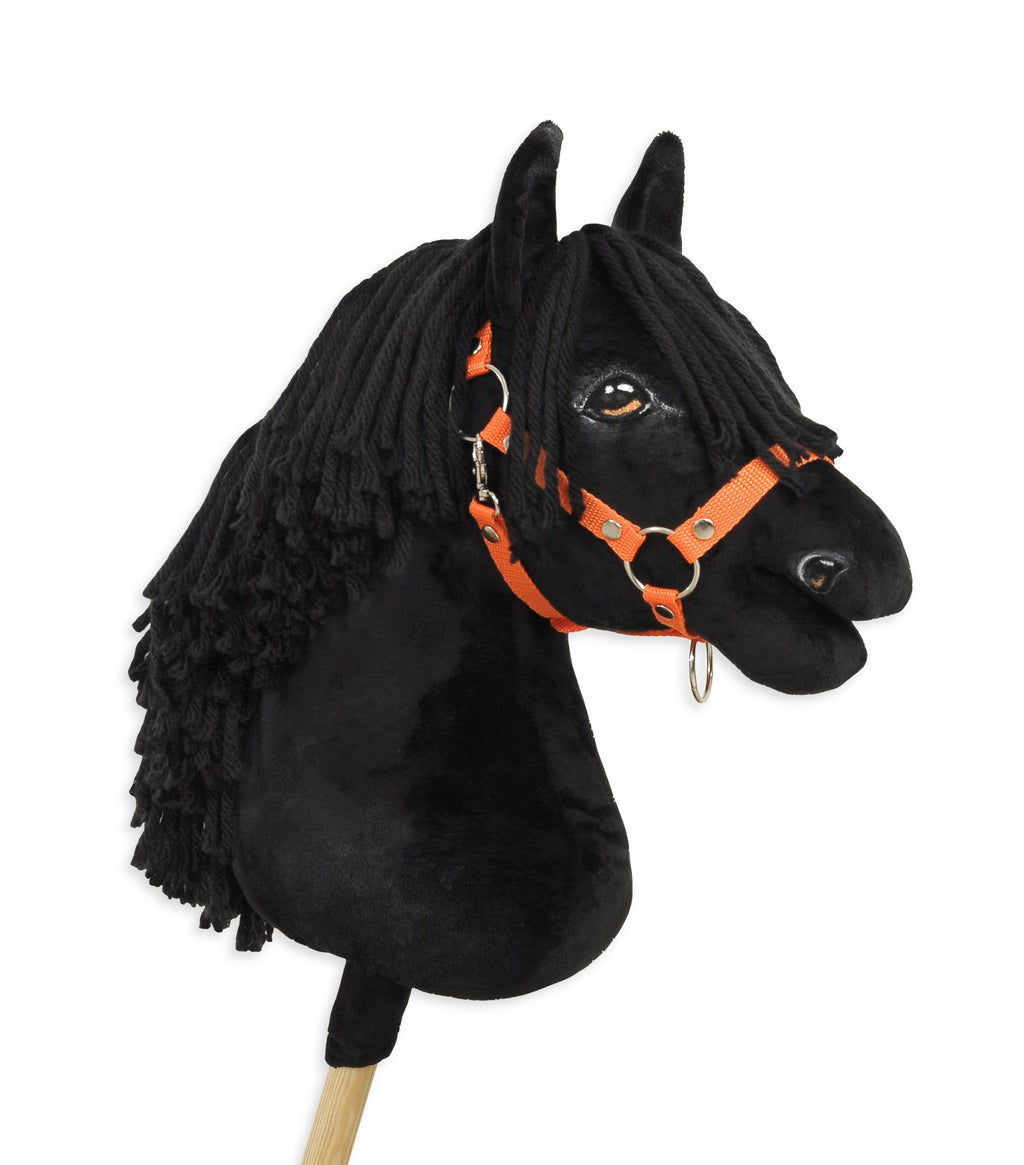Horse on a stick Super Hobby Horse Premium - black horse A3