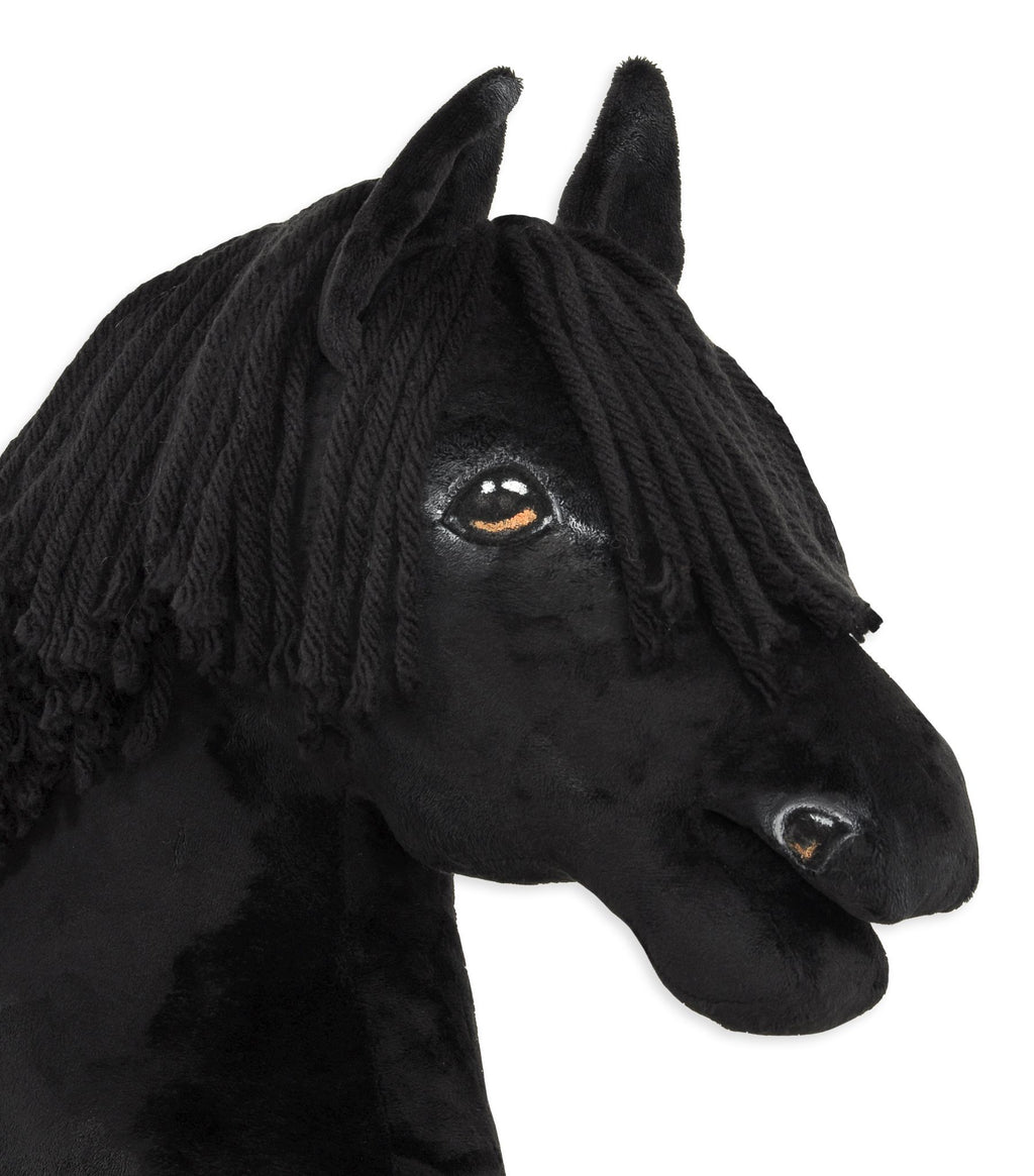 Horse on a stick Super Hobby Horse Premium - black horse A3