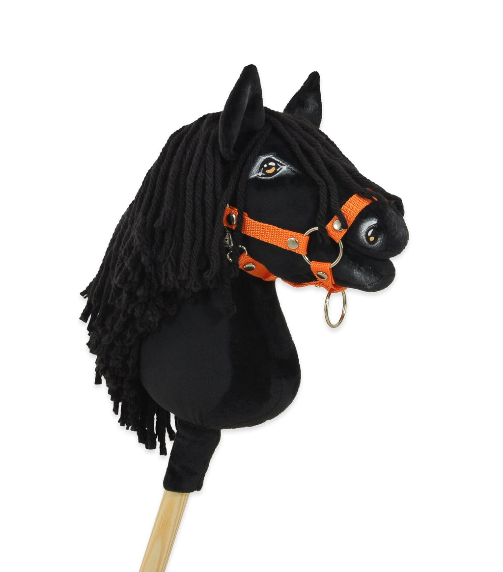 Horse on a stick Super Hobby Horse Premium - black horse A4