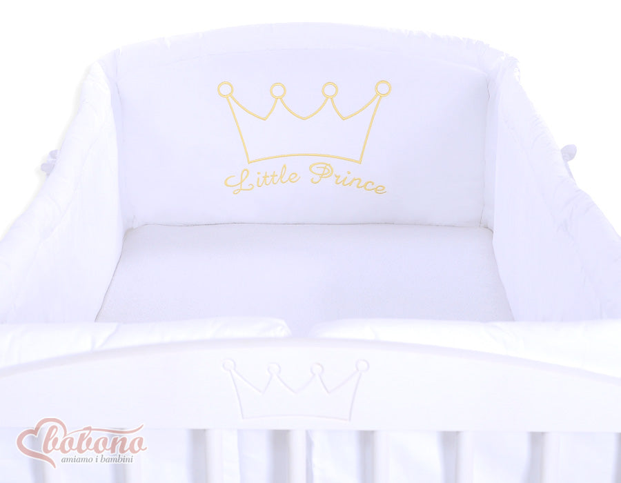 Universal bumper XXL- Little Prince/Princess white
