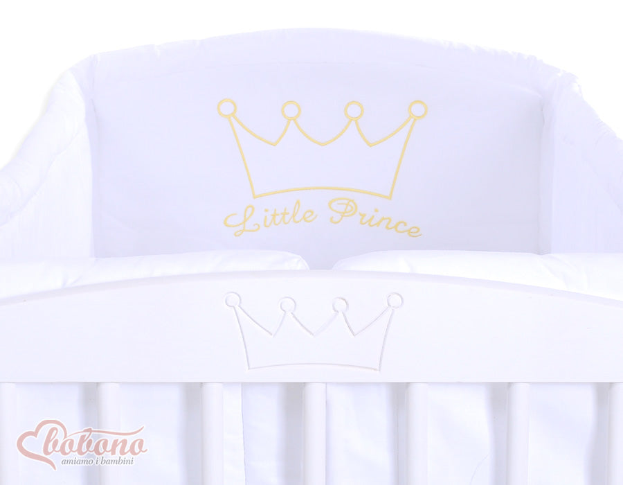 Universal bumper XXL- Little Prince/Princess white