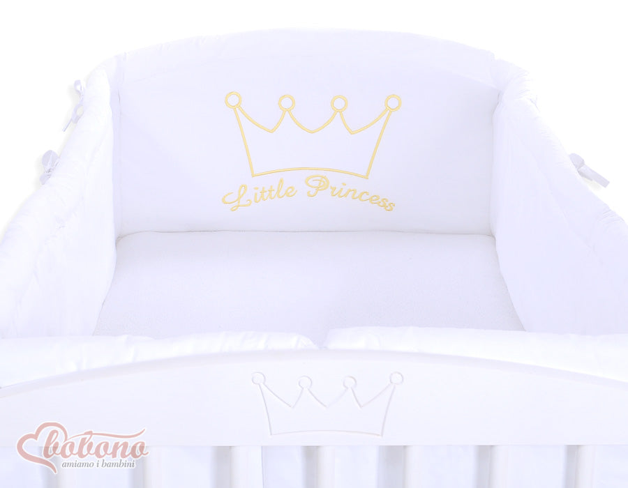Universal bumper XXL- Little Prince/Princess white