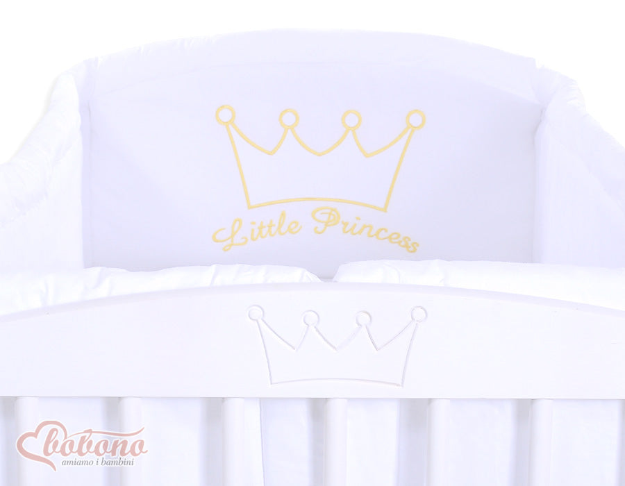 Universal bumper XXL- Little Prince/Princess white